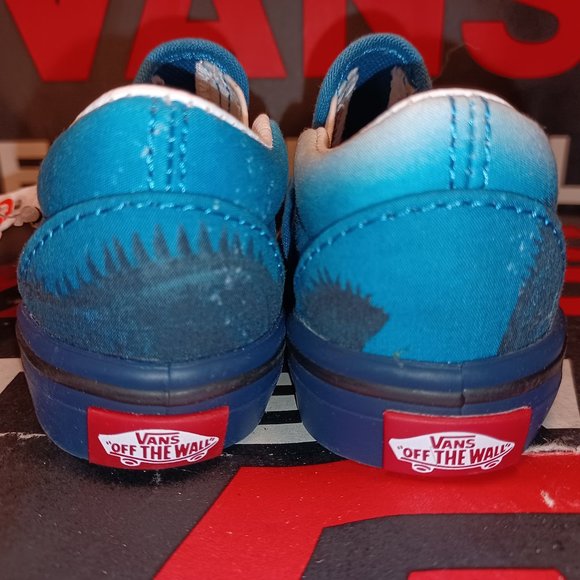 VANS CLASSIC SLIP-ON SURF MONSTER Size 4 T (no box) - Picture 7 of 11